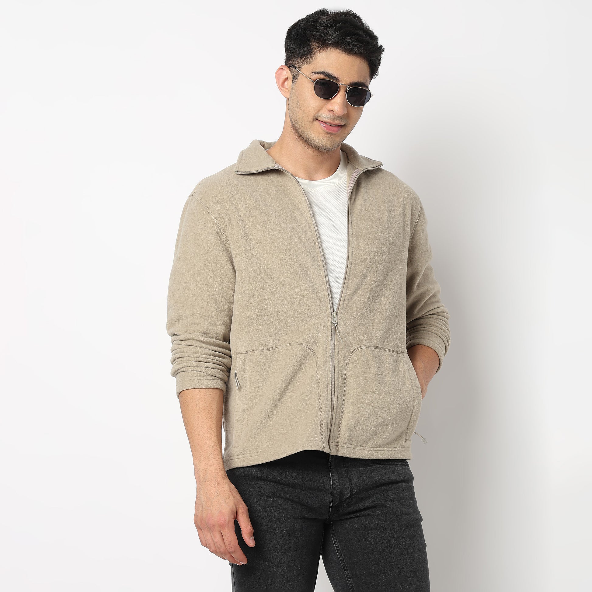High Neck Polair Sweatshirt