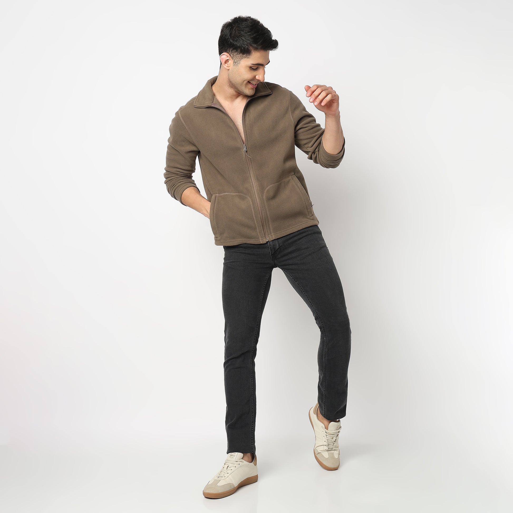 High Neck Polair Sweatshirt