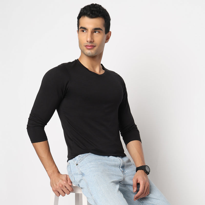 Warmer Best For Very Cold HX-800 Crew Neck T-Shirt