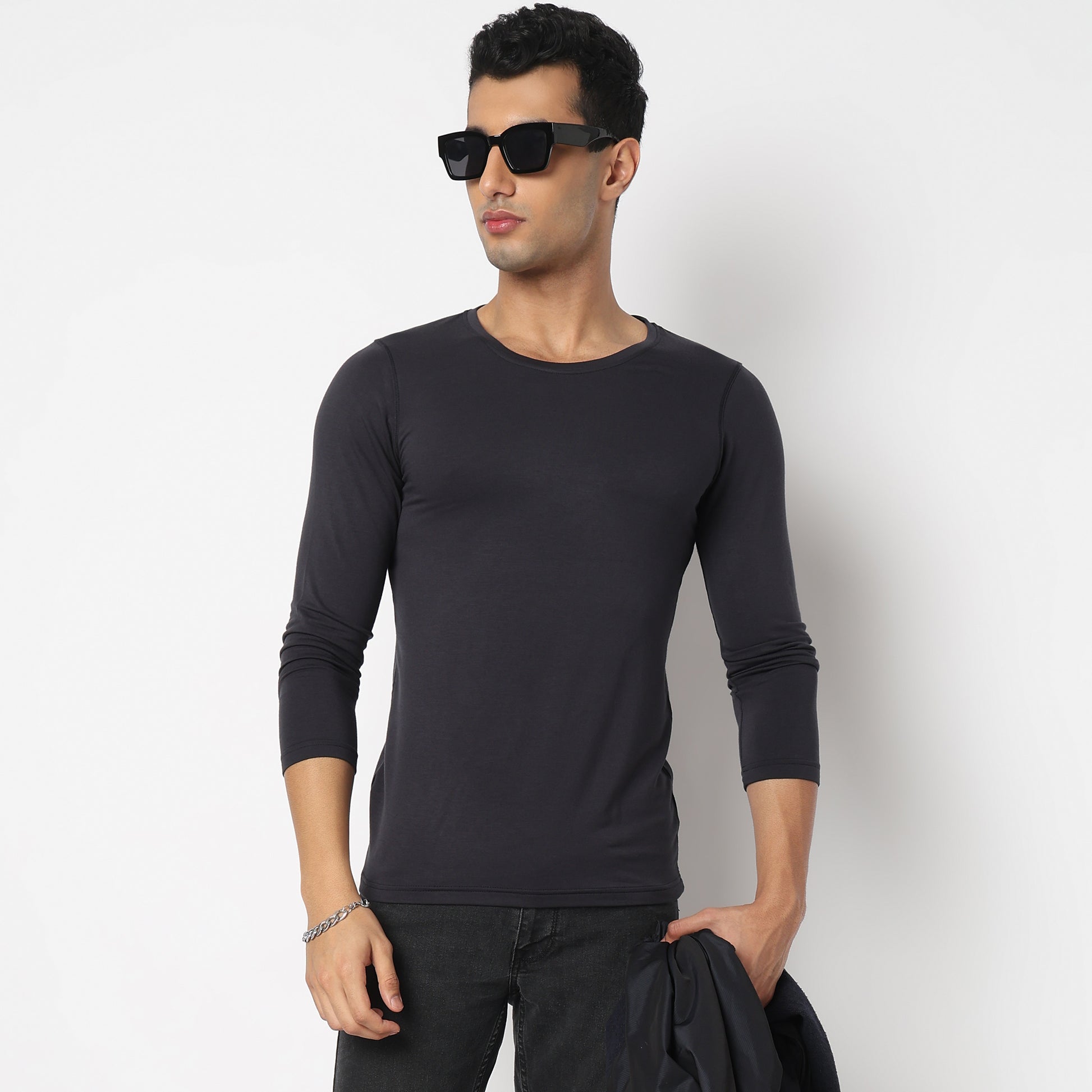 Warmer Best For Very Cold HX-800 Crew Neck T-Shirt