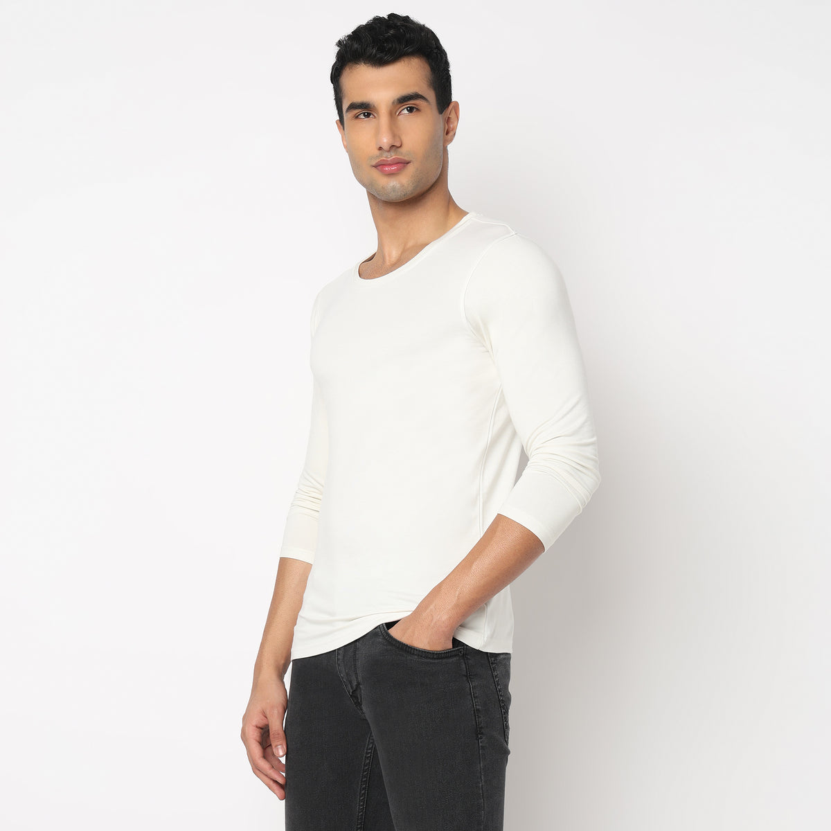 Warmer Best For Very Cold HX-800 Crew Neck T-Shirt