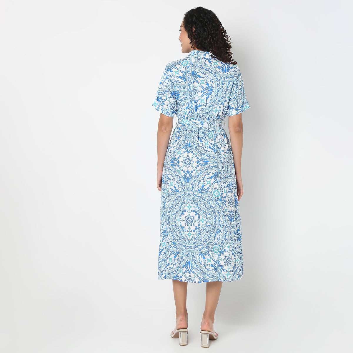 Belted Shirt Dress