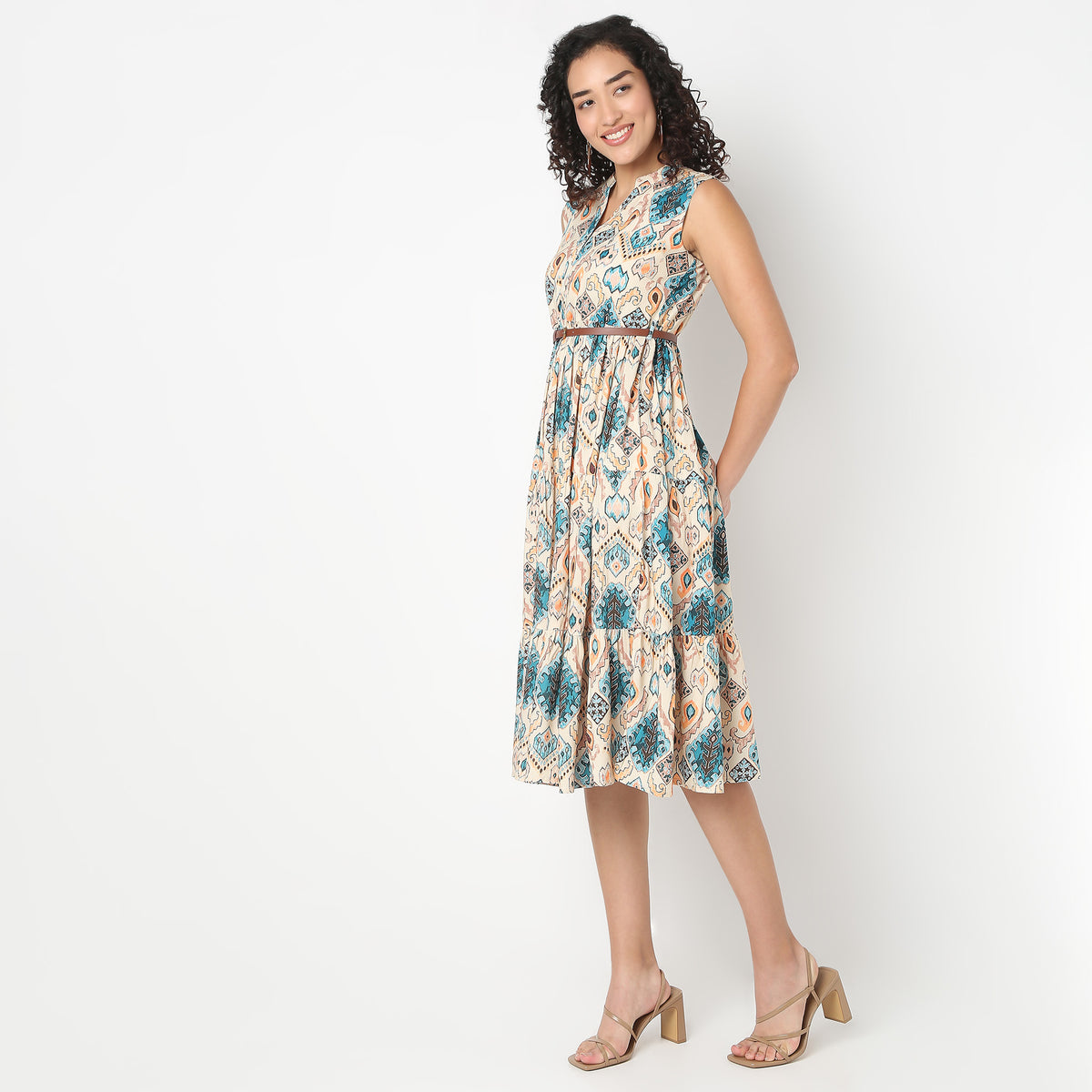 Belted Shirt Dress