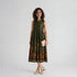 Polyester Printed Sleeveless Dress
