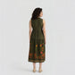 Polyester Printed Sleeveless Dress