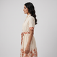 Printed Flared Shirt Dress