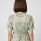 Ruffle Neck Tiered Dress