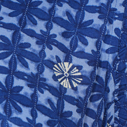 Printed V-Neck Tiered Dress