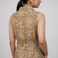 Printed A-Line Shirt Dress