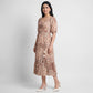 Printed Flared Dress
