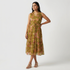 Flare Fit Printed Dress
