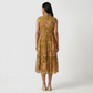 Flare Fit Printed Dress