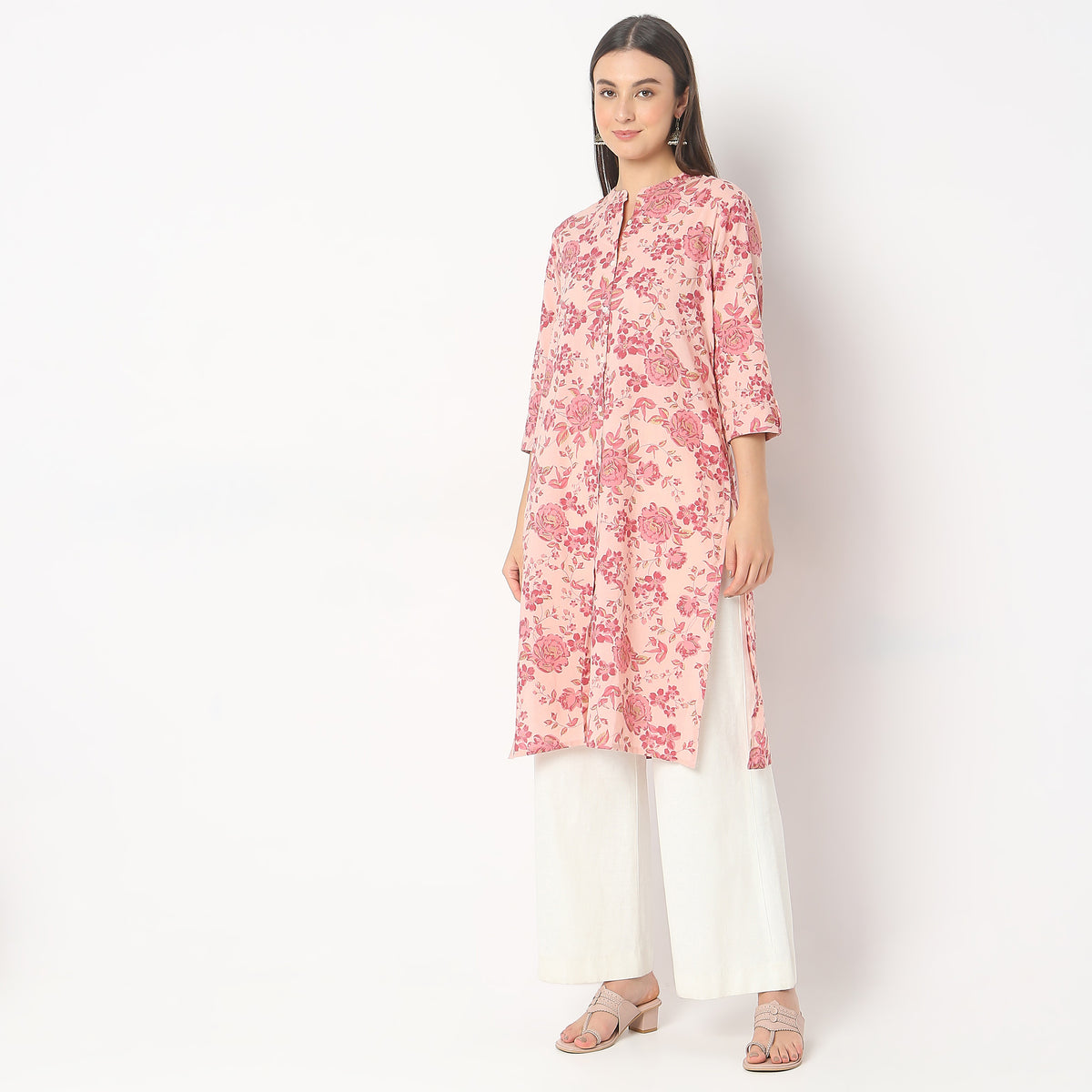 Regular Fit Printed Kurta