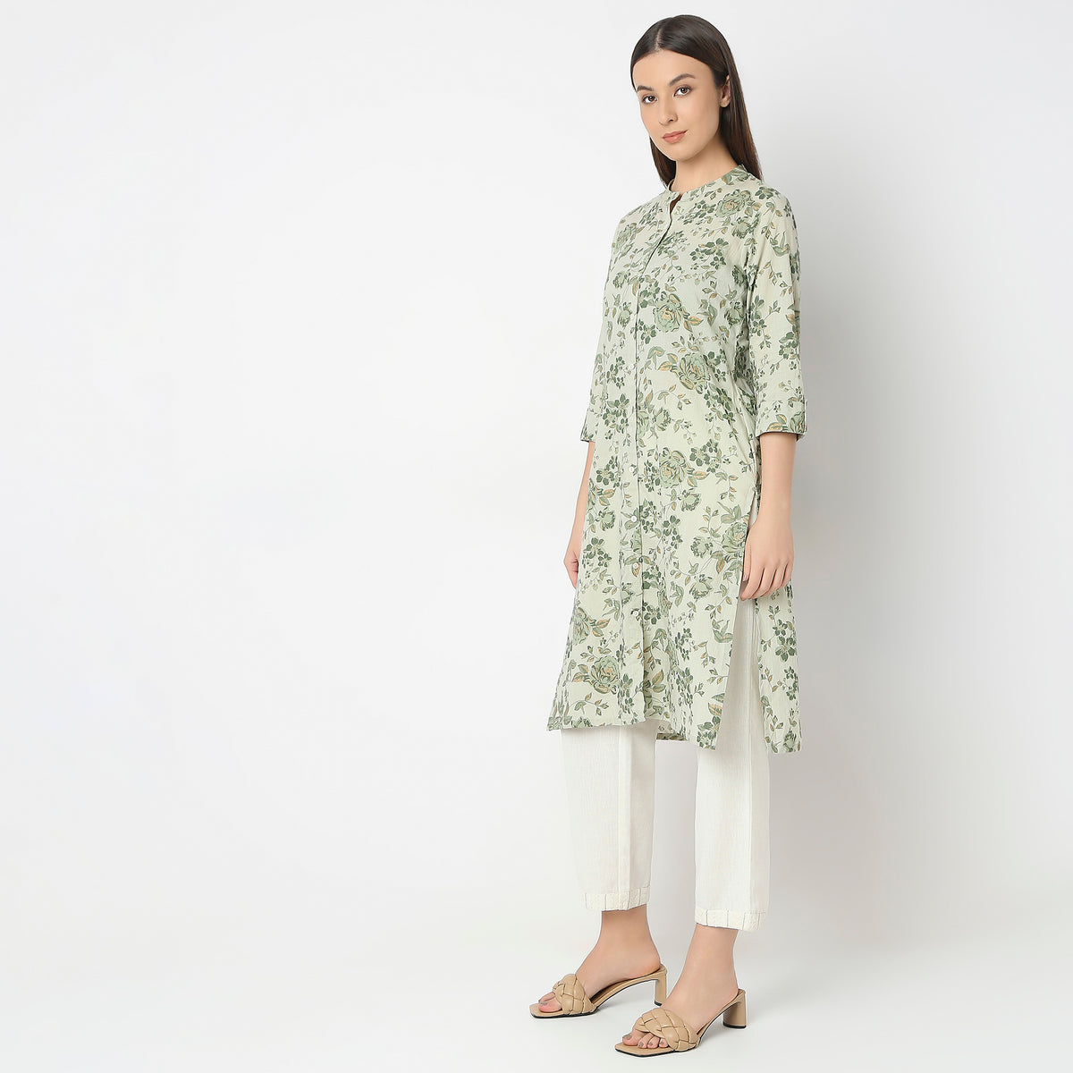 Regular Fit Printed Kurta