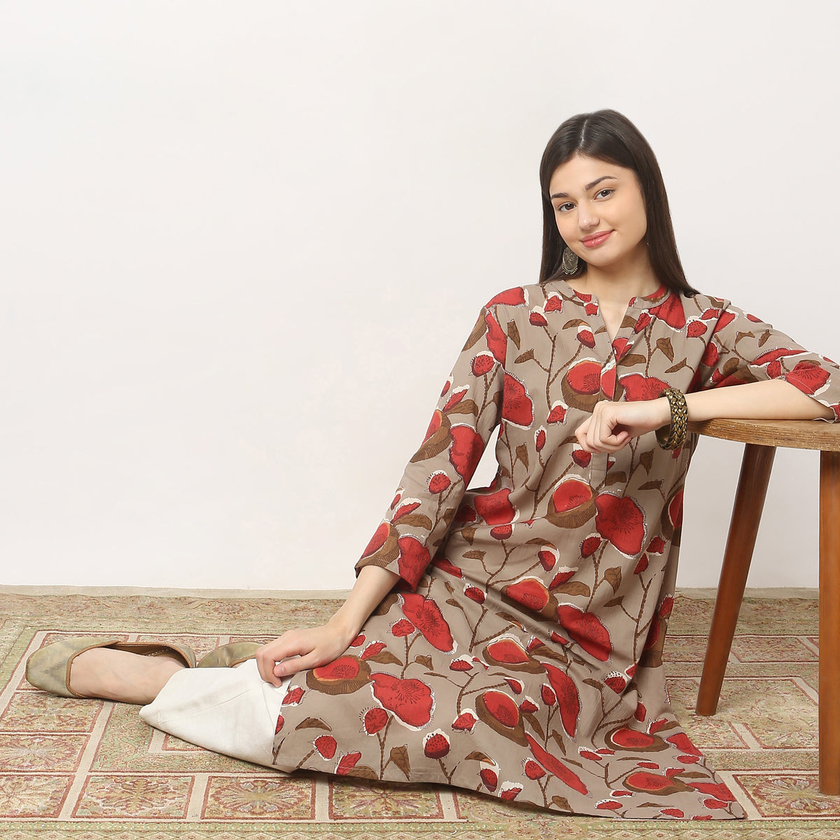 Regular Fit Printed Kurta