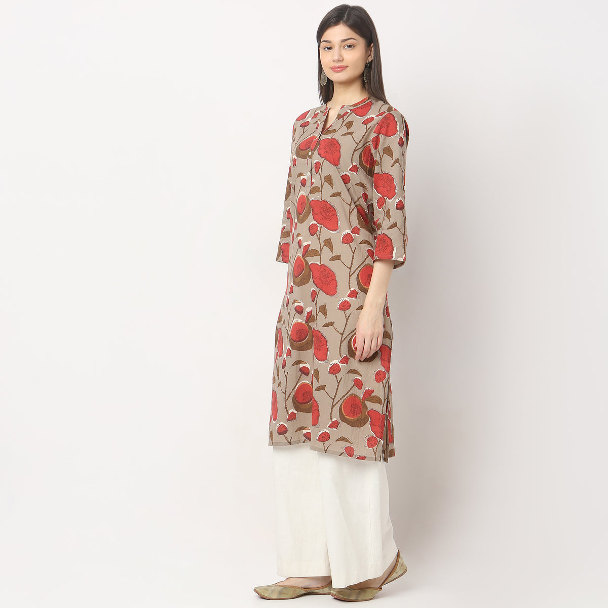 Regular Fit Printed Kurta