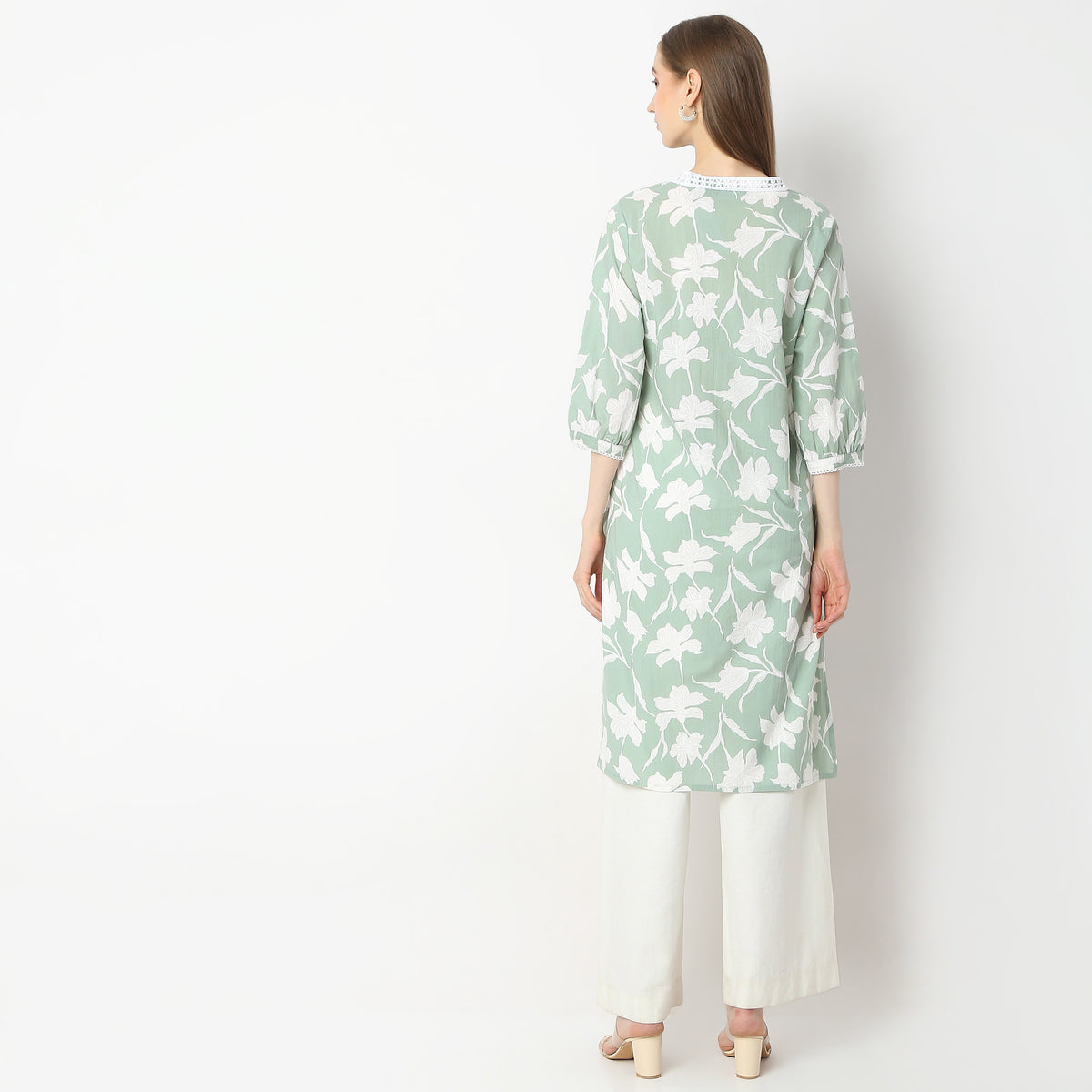 Regular Fit Printed Kurta