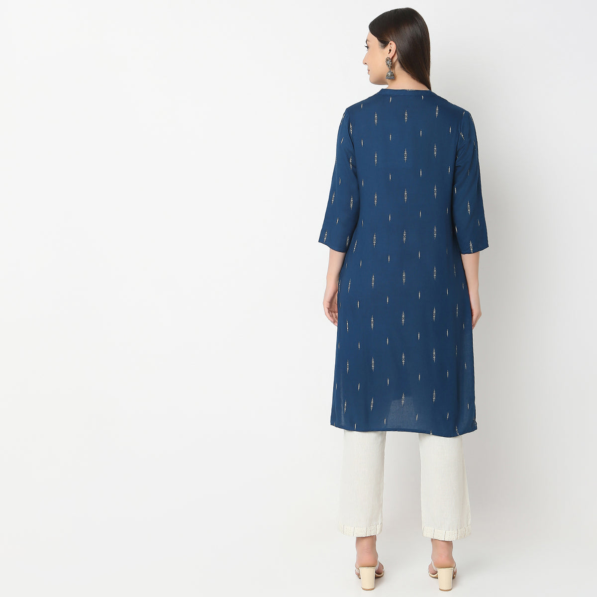 Regular Fit Printed Kurta