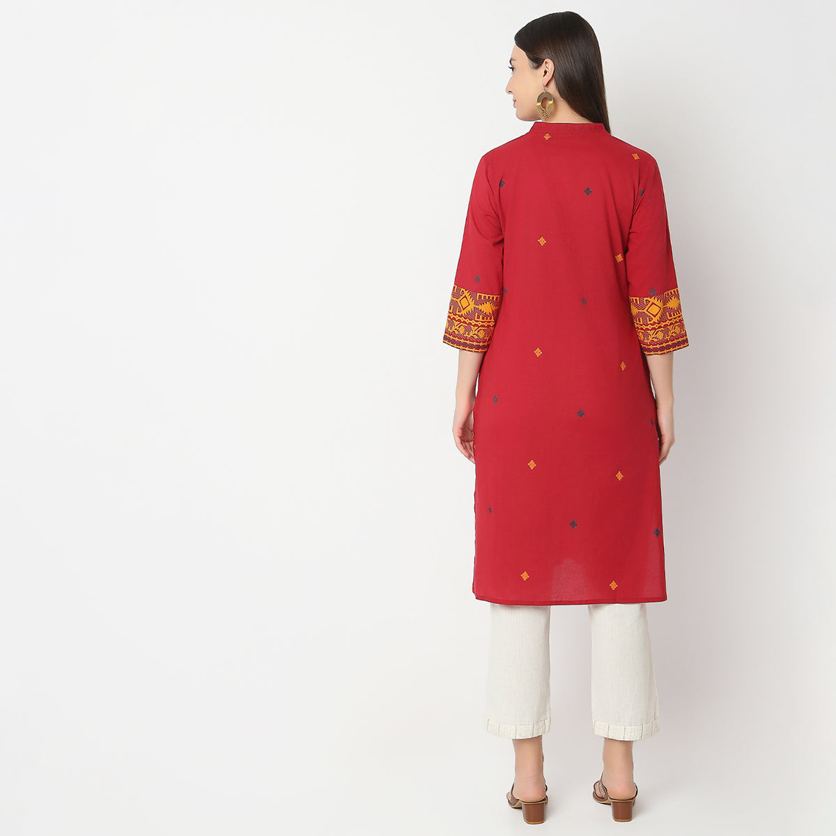 Regular Fit Printed Kurta