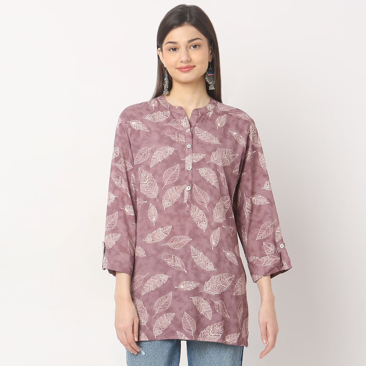 Straight Fit Printed Kurta