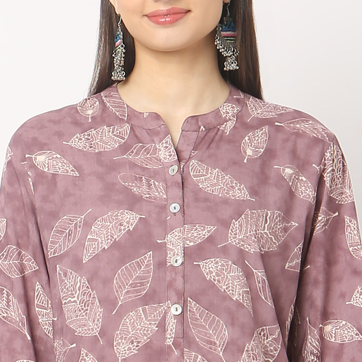 Straight Fit Printed Kurta