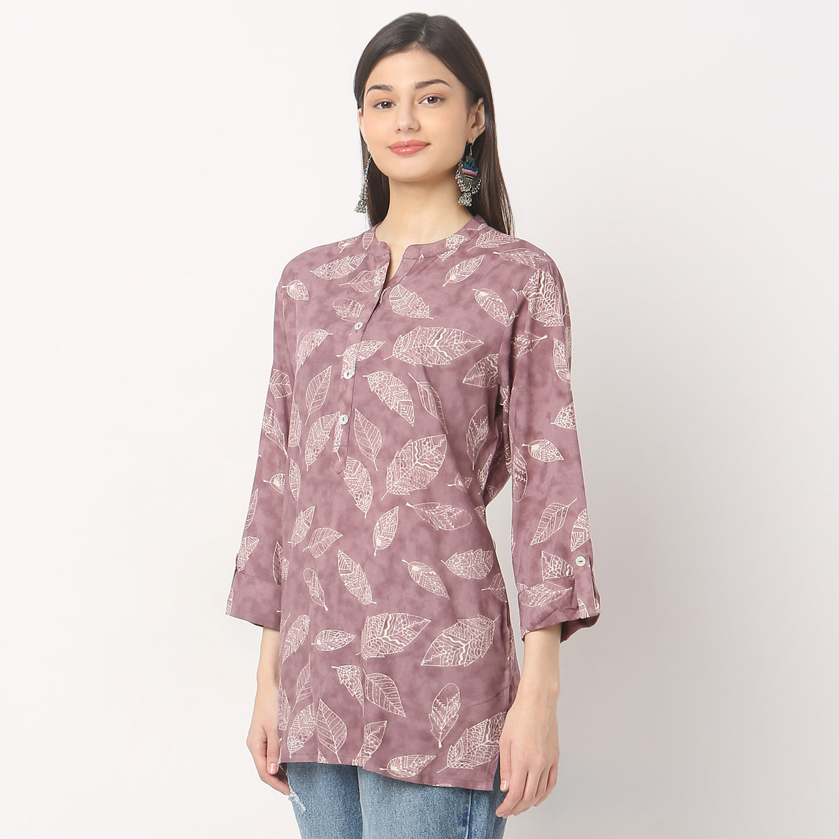 Straight Fit Printed Kurta