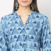 Straight Fit Printed Kurta