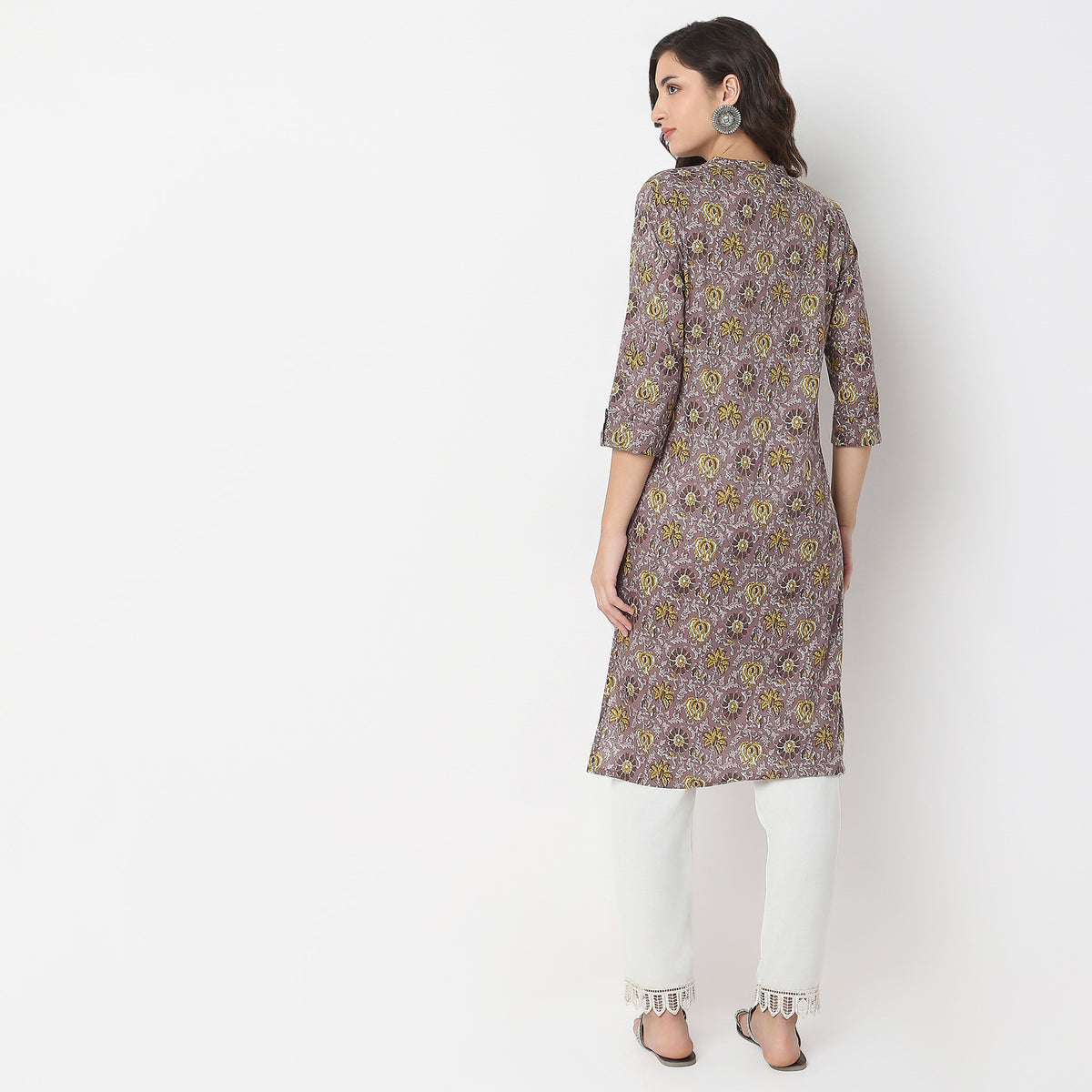 Regular Fit Printed Kurta