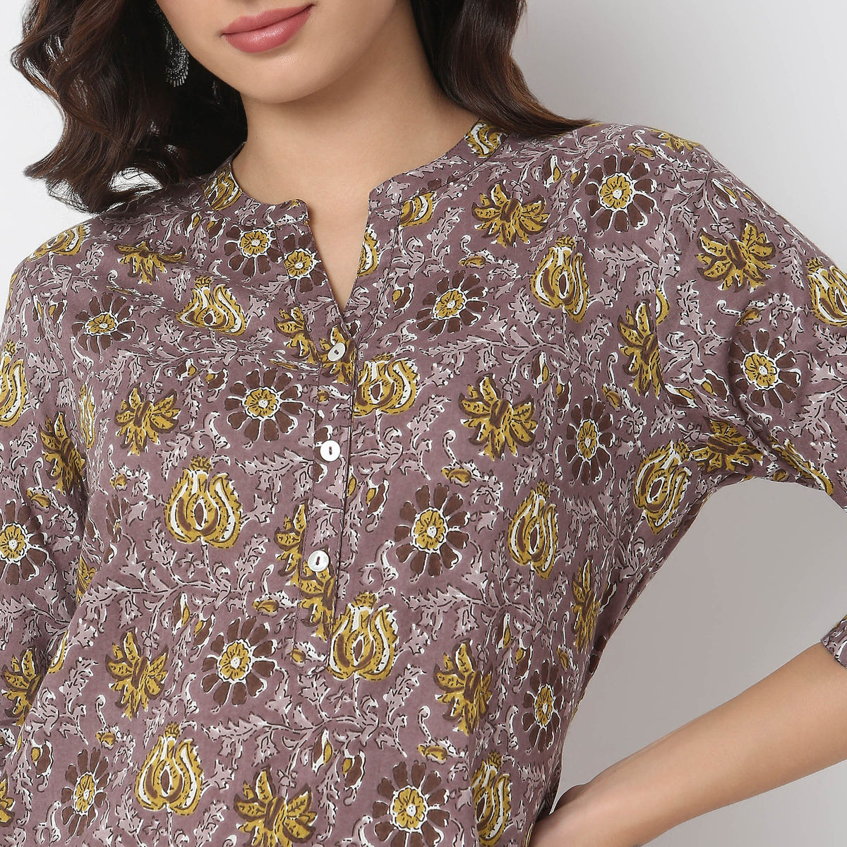 Regular Fit Printed Kurta