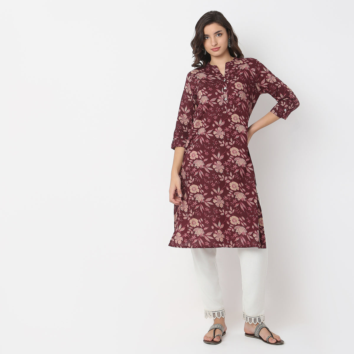 Regular Fit Printed Kurta