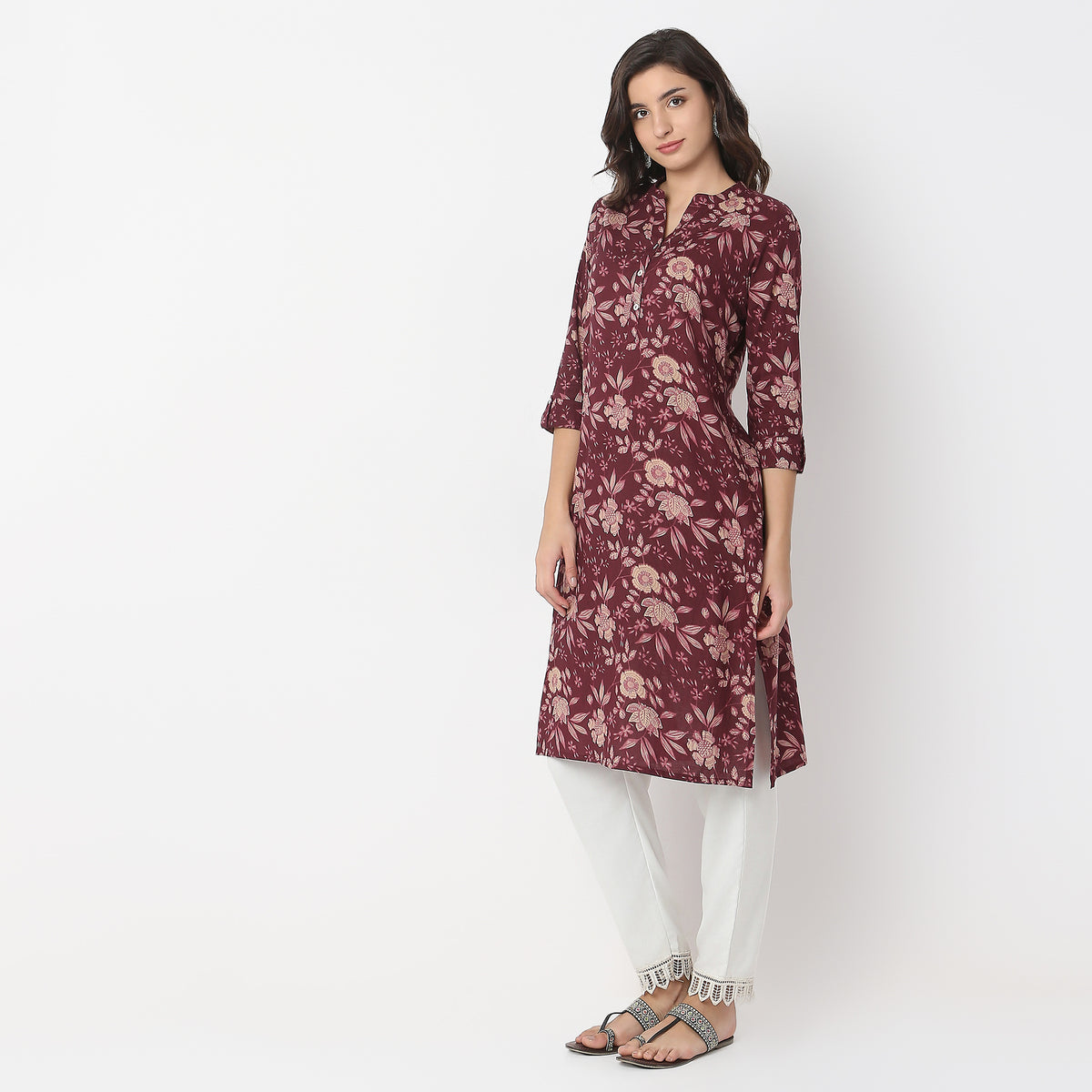 Regular Fit Printed Kurta