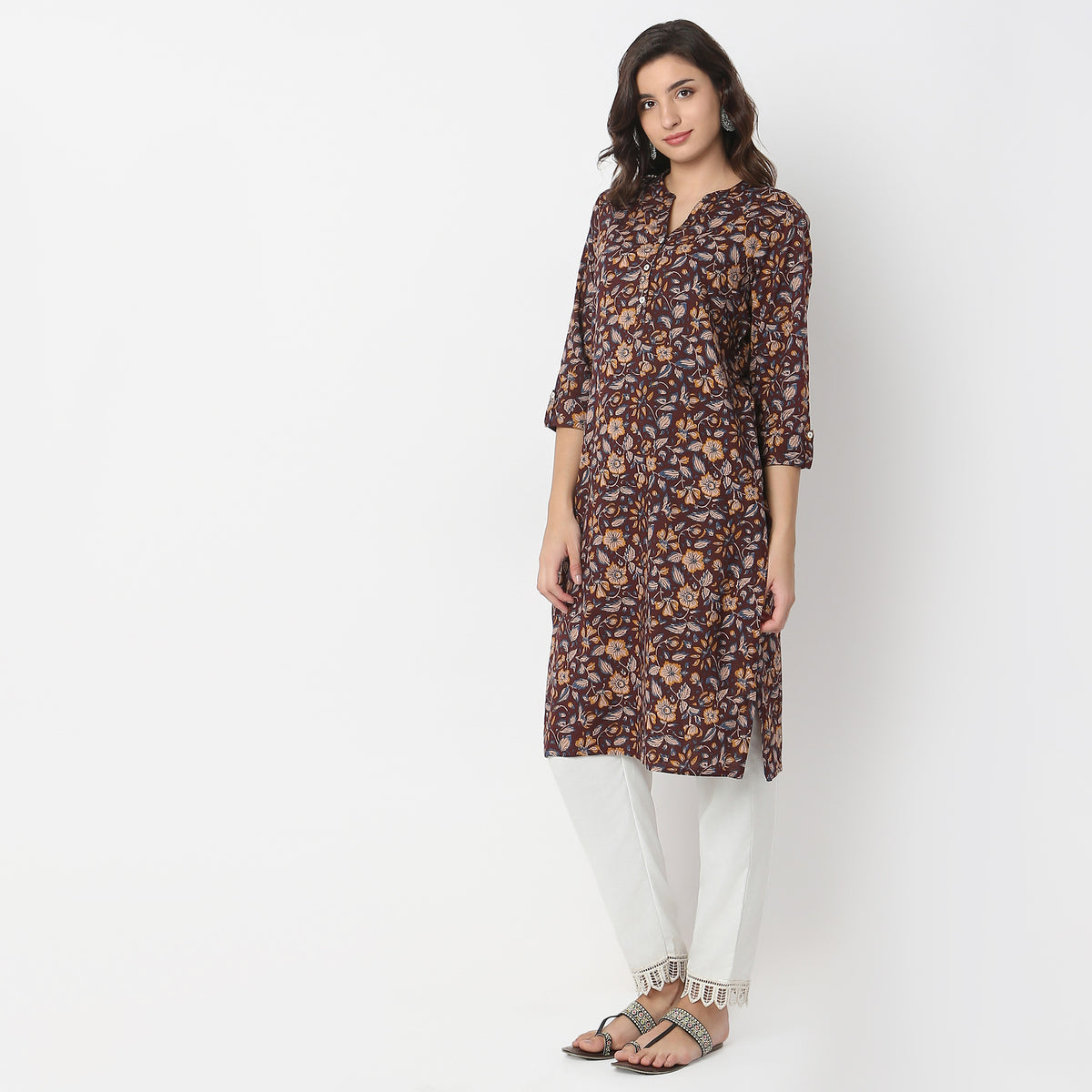 Regular Fit Printed Kurta