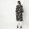 Straight Fit Printed Kurta