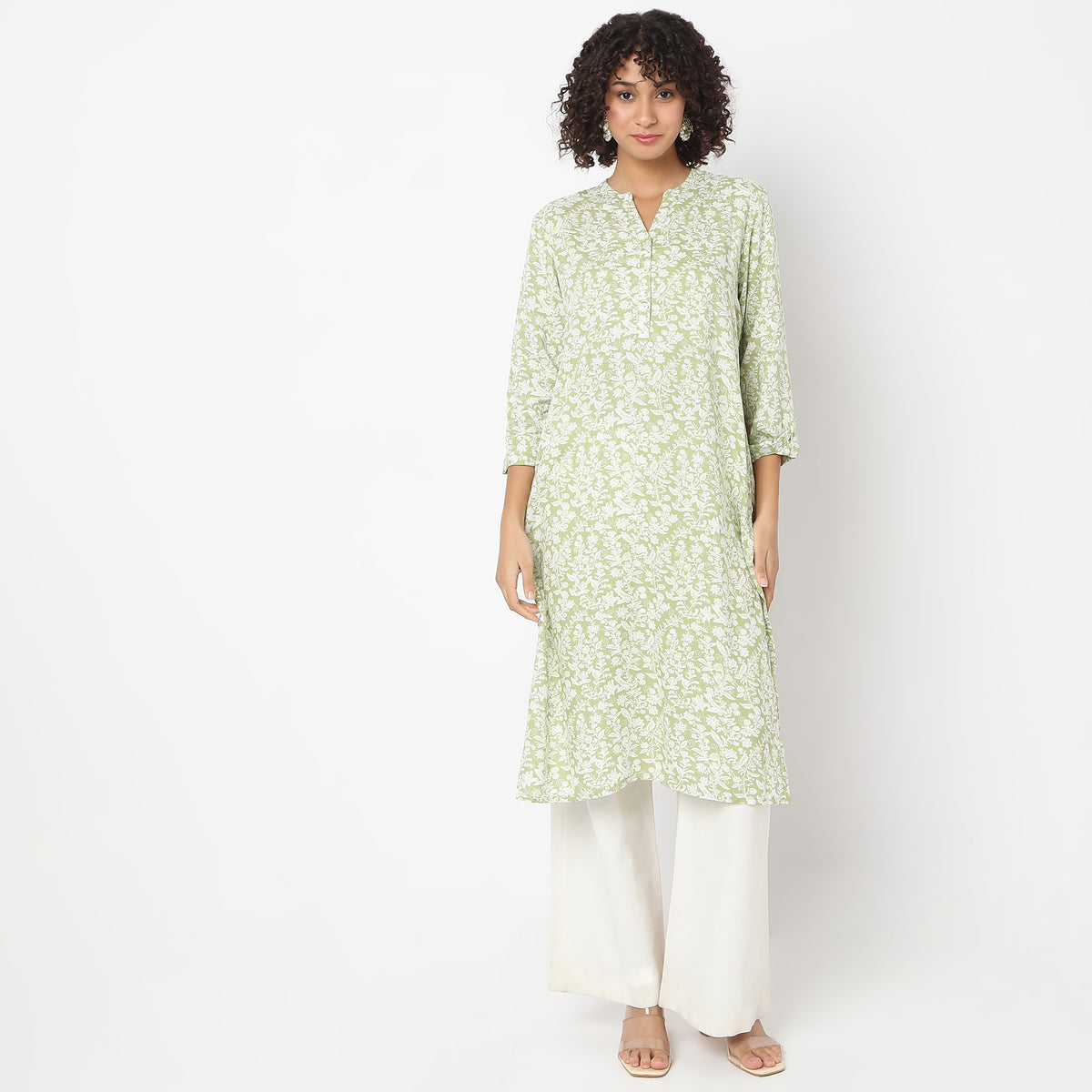 Regular Fit Printed Kurta