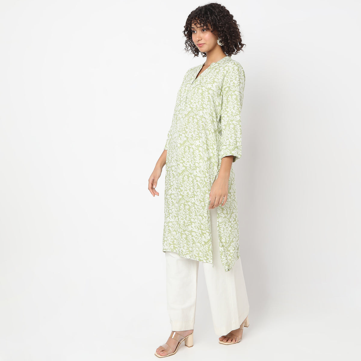 Regular Fit Printed Kurta