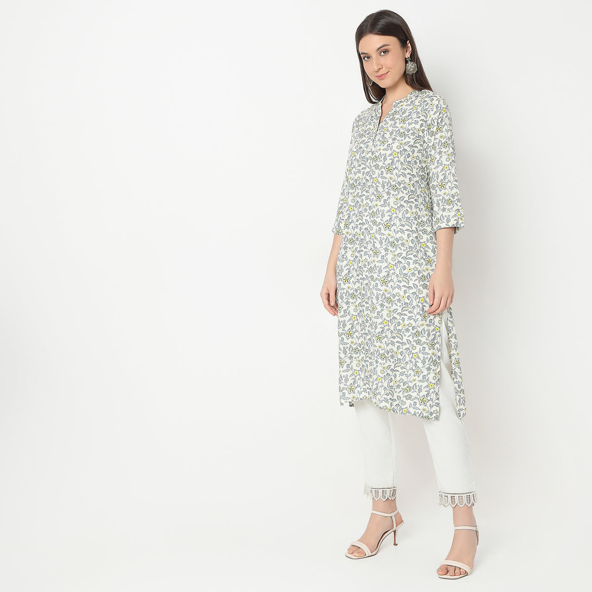 Regular Fit Printed Kurta