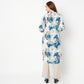 Straight Fit Printed V-Neck Kurta