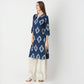 Straight Fit Printed Knee Length Kurta