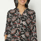 Regular Fit Printed Band Collar Below Knee Kurta