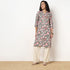 Full Placket Printed Long Kurta