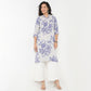 Half Placket Kurta-Rayon