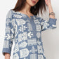 Printed Slit Long Kurta