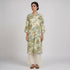 Full Placket Printed Long Kurta
