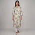 Embroidered Half Placket Long Kurta