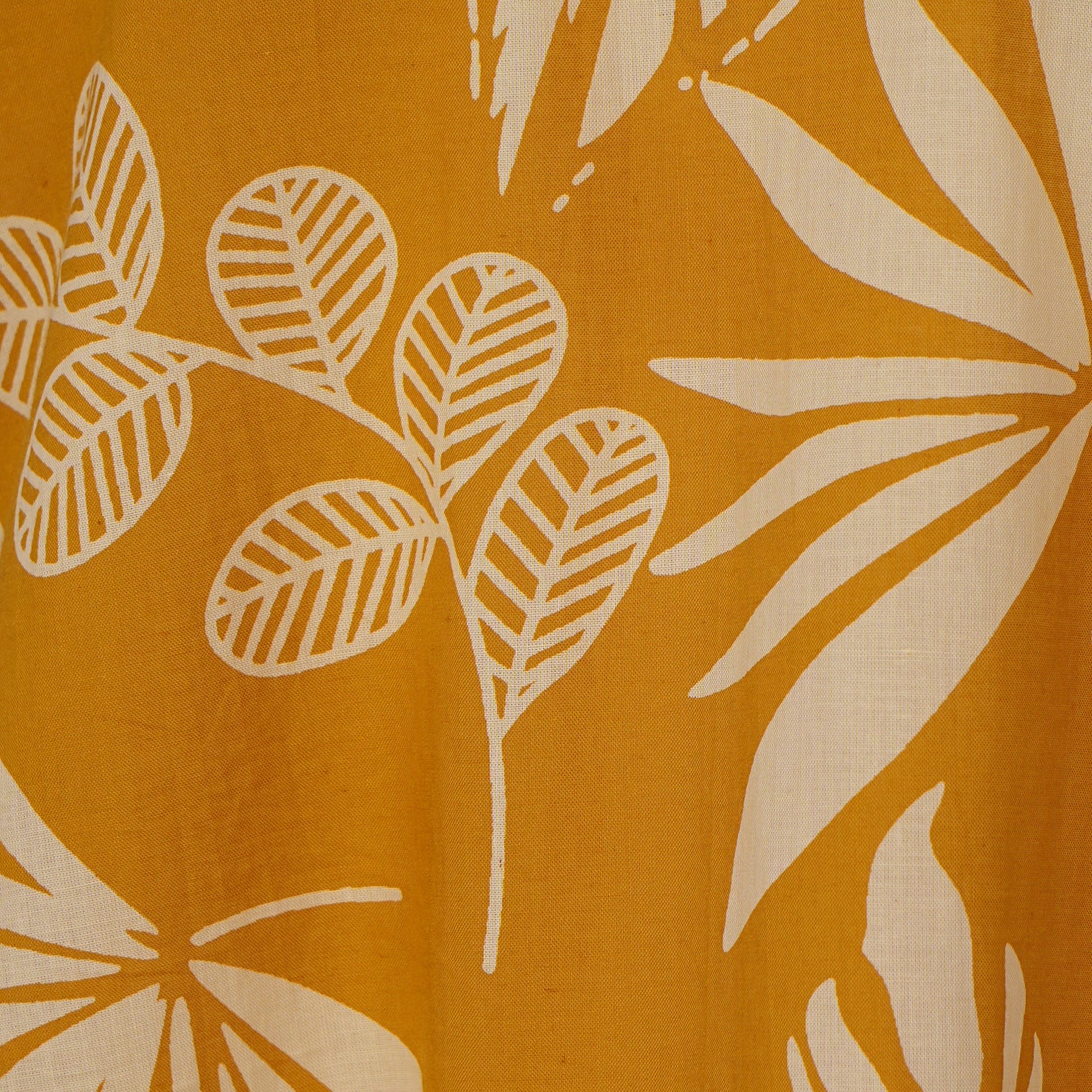 Cotton Printed V-Neck Kurta