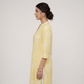 Printed Half Placket Long Kurta