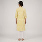 Printed Half Placket Long Kurta