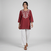Embroidered Short Kurta