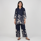 Printed Half Placket Short Kurta