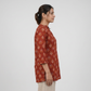 Printed Half Placket Short Kurta